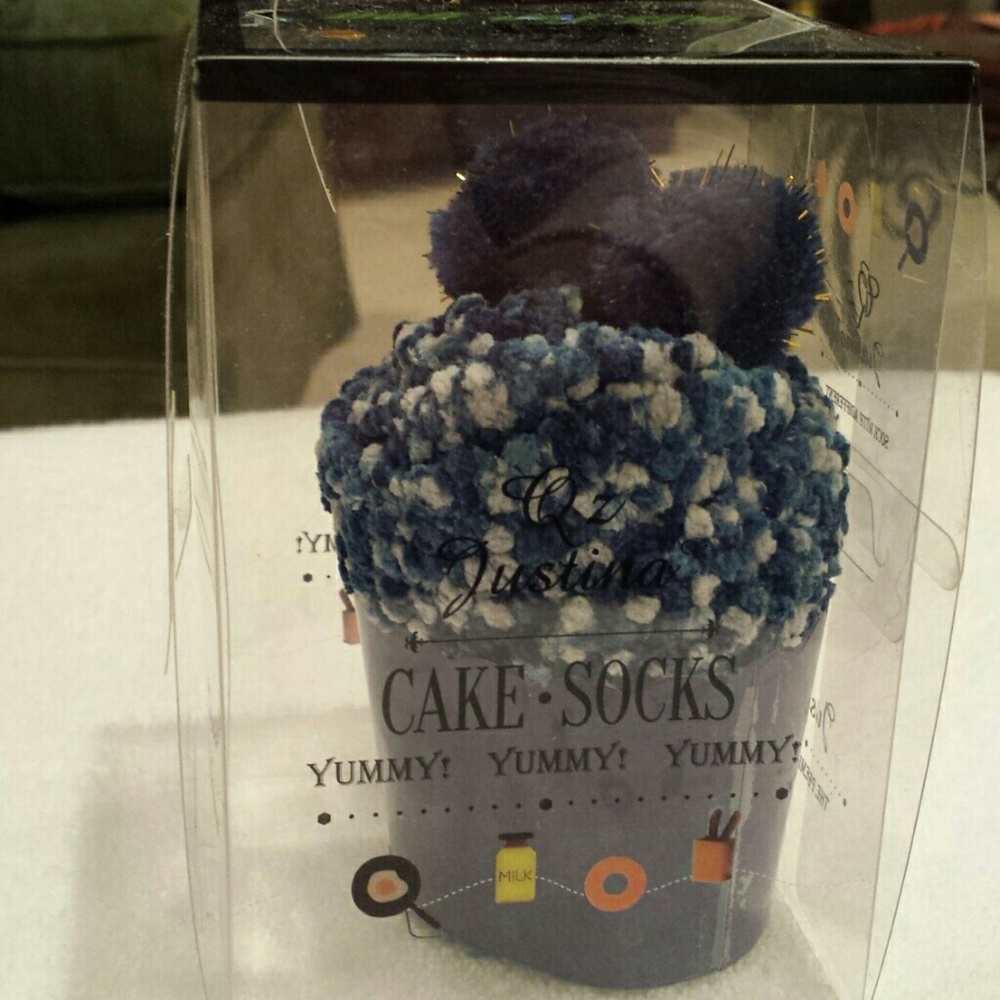 CUPCAKE Socks Navy